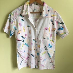 Vintage Chams Button Down